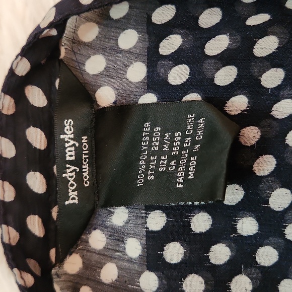 Brody Myles sheer polka dot blouse - Picture 7 of 7